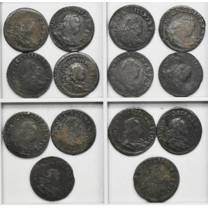 Set, Augustus III of Poland, Groschen (14 pcs.)