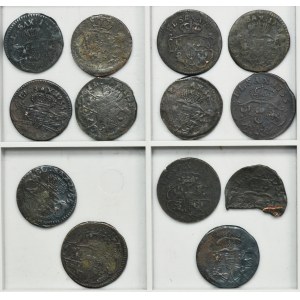 Set, Augustus III of Poland, Groschen (13 pcs.)