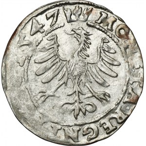 Sigismund I the Old, Groschen Krakau 1547 ST
