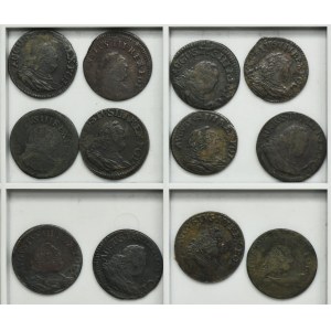 Set, Augustus III of Poland, Groschen (12 pcs.)