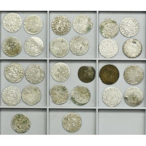 Set, Sigismund III Vasa, Schilling and 3 Polker (26 pcs.)