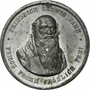 Medal Sixth Middle Rhine Gymnastics Festival in Hanau 1868