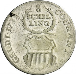 Germany, Free City of Lübeck, 8 Schilling 1731 JJJ