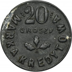 Soldiers Cooperative of the 50th Borderland Riflemen Regiment, 20 groszy Kowel