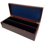 Set of wooden coin boxes (4 pcs.)