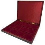 Set of wooden coin boxes (4 pcs.)
