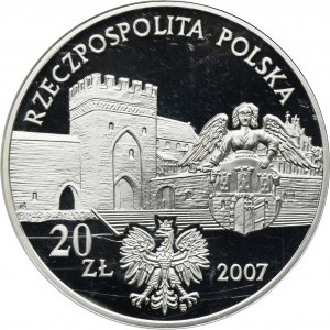 20 złotych 2007 Miasto Średniowieczne w Toruniu