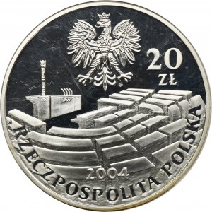 20 złotych 2004 15-lecie Senatu III RP