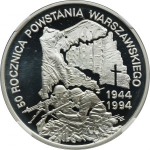 300 000 zl 1994 50e anniversaire de l'insurrection de Varsovie 1944-1994 - NGC PF69 ULTRA CAMEO