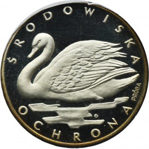 PRÓBA, 1.000 złotych 1984 Ochrona Środowiska Łabędź