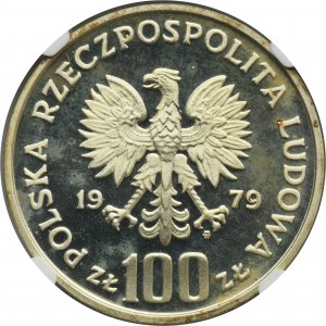 100 złotych 1979 Ochrona Środowiska Kozica - NGC PF67 ULTRA CAMEO