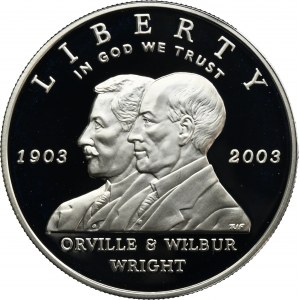 USA, 1 Dollar Philadelphia 2003 P - Centenary of the First Flight