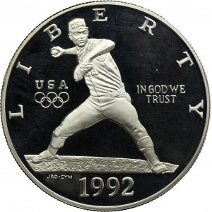 USA, 1 Dollar San Francisco 1992 S - XXV Olympiad