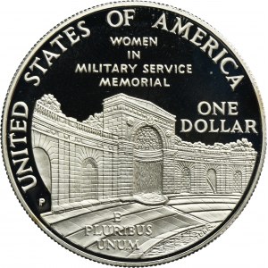 USA, 1 Dollar Philadelphie 1994 P - Mémorial aux femmes ayant servi l'Amérique dans l'armée