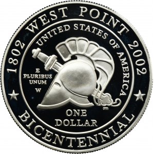 USA, 1 Dollar West Point 2002 W - West Point Bicentennial