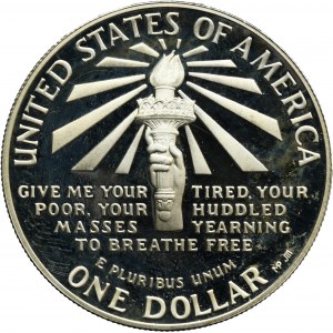 USA, 1 Dollar San Francisco 1986 S - Statue of Liberty