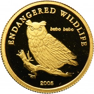 Mongolia, 1.000 Tugrik 2005 - Bubo Bubo