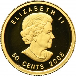 Canada, Elizabeth II, 50 Cent Ottawa 2008 - De Havilland Beaver