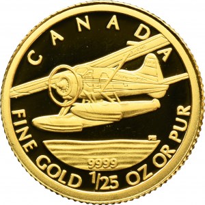 Canada, Elizabeth II, 50 Cent Ottawa 2008 - De Havilland Beaver