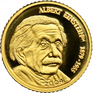 Northern Mariana Islands, 5 Dollar 2004 - Albert Einstein