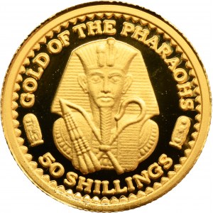 Somalia, 50 Shillings 2002 - Pharaohs Gold