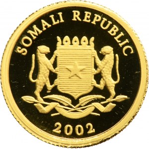 Somalia, 50 Shillings 2002 - Pharaohs Gold