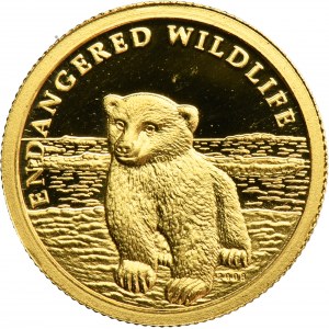 Cook Islands, Elizabeth II, 10 Dollars 2008 - Polar Bear