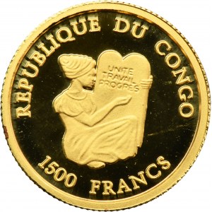 Democratic Republic of the Congo, 1.500 Francs CFA 2005 - Sphinx