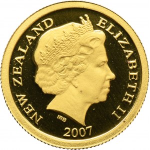 New Zealand, Elizabeth II, 1 Karlsfeld Dollar 2007 - International Polar Year