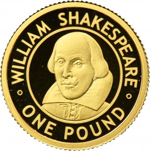Alderney, Elizabeth II, 1 Pound 2006 - William Shakespeare