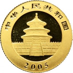 China, 20 Yuan 2008 - Panda