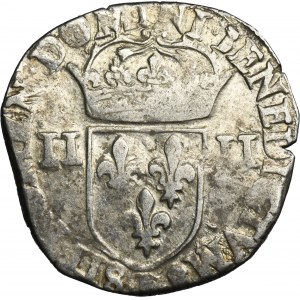Henry III of France, 1/4 Ecu 1585