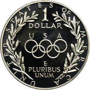 USA, 1 Dollar San Francisco 1988 S - Seoul Olympics
