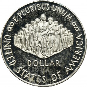 USA, 1 Dollar San Francisco 1987 S - 200th Anniversary of the Constitution