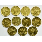 Zestaw, 2 złote GOLD NORDIC 1996-1999 (65 szt.)