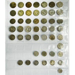 Set, Russia, 5 Kopeck, 10 Kopeck, 15 Kopeck and 20 Kopeck (47 pcs.)