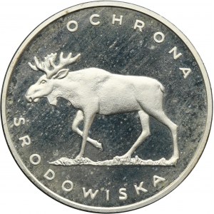 100 złotych 1978 Ochrona Środowiska Łoś