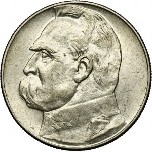 Piłsudski, 10 złotych 1936