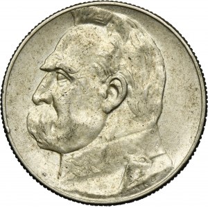 Pilsudski, 5 zlotys 1938