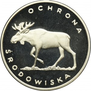 100 złotych 1978 Ochrona Środowiska Łoś
