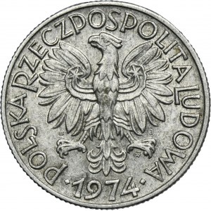 5 złotych 1974 Rybak - SŁONECZKO