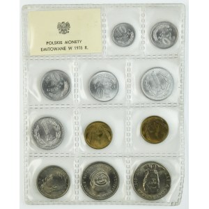 Zestaw, Polskie Monety Emitowane w 1978 roku (11 szt.)