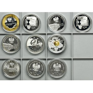 Zestaw, 10 złotych 2005-2009 (10 szt.)