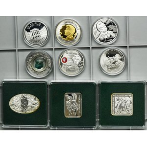 Zestaw, 10 złotych 2008-2011 (9 szt.)