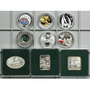 Zestaw, 10 złotych 2008-2011 (9 szt.)