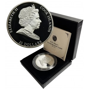 Cook Islands, Elizabeth II, 20 Dollars 2008 - The Birth of Venus