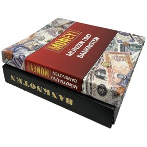 Set, Binder with coins and banknotes (2 pcs.)