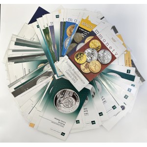 Set of NBP issue brochures (approx. 124 pcs.)