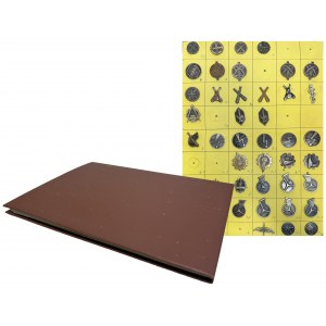 PRL, Set of corps badges (44 pcs.)