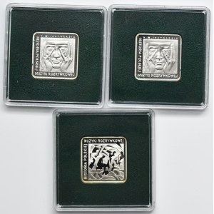 Zestaw, 10 złotych 2009 i 2010 (3 szt.)